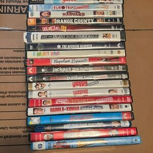 Collection of 20 Comedy DVDs. See description or pictures for titles